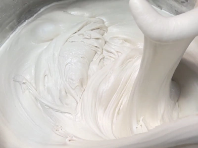 بعد عملية عجن العجين