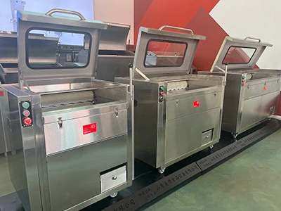 ماكينة تقشير الخضار ذات الفرش