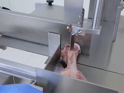 منشار تقطيع لحوم بقاعدة أرضية