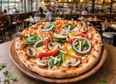 إنتاج البيتزا